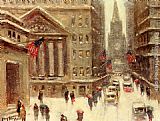 Famous York Paintings - Winter, New York